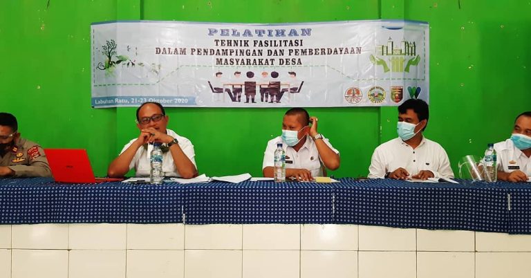 Memperkuat Peran Desa Penyangga Pelatihan Teknik Fasilitasi dan Pemberdayaan Masyarakat di Way Kambas