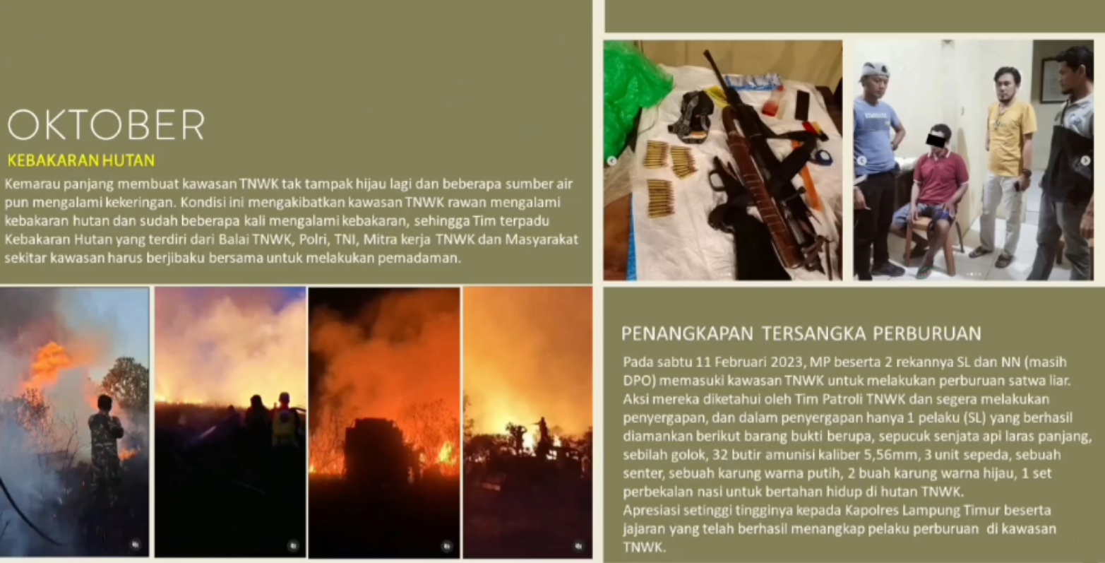 Kaleidoskop 2023 Jejak Konservasi dan Capaian Balai Taman Nasional Way Kambas (4)