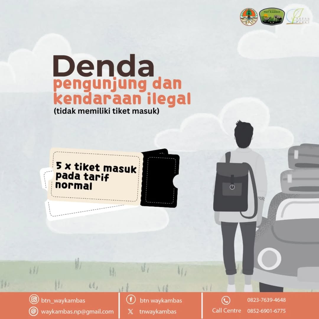 Penyesuaian Tarif Masuk Taman Nasional Way Kambas Berdasarkan PP Nomor 36 Tahun 2024 (2)