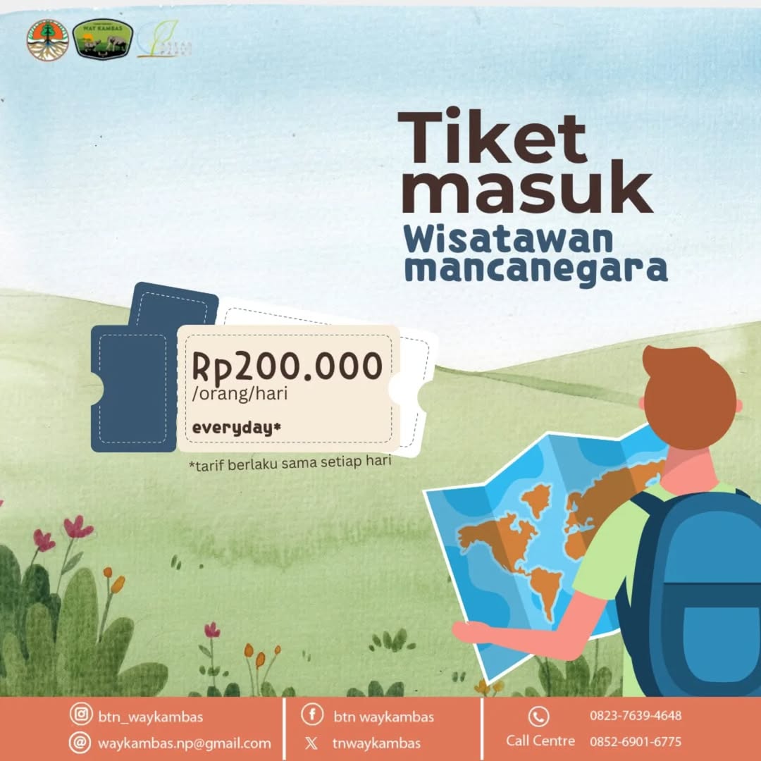 Penyesuaian Tarif Masuk Taman Nasional Way Kambas Berdasarkan PP Nomor 36 Tahun 2024 (5)