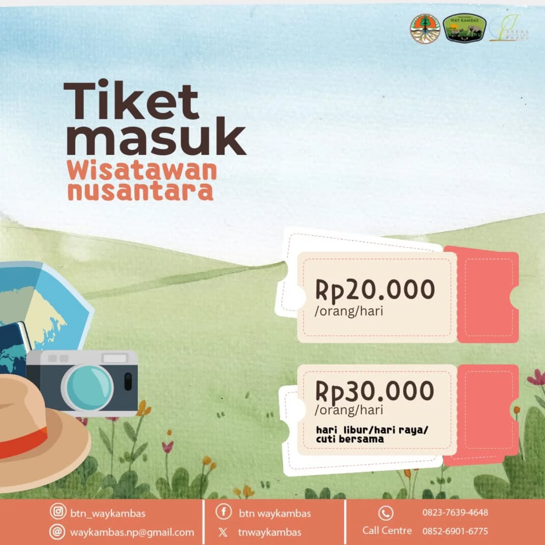 Penyesuaian Tarif Masuk Taman Nasional Way Kambas Berdasarkan PP Nomor 36 Tahun 2024 (6)